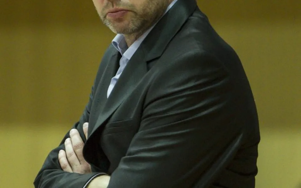 Trenér Jihostroje Jan Svoboda doufá, že se jeho svěřencům konečně podaří v Lize mistrů bodovat