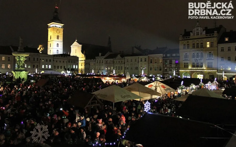 Budějovický advent láká do centra města tisíce lidí