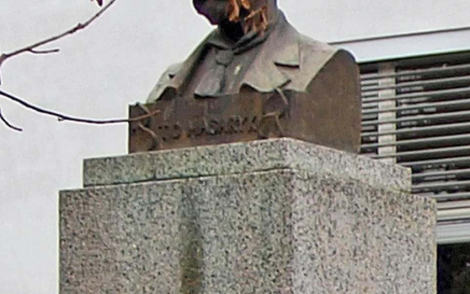 Busta Tomáše Garrigua Masaryka