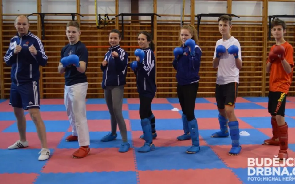 Trénink TJ Karate České Budějovice