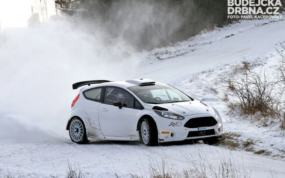 Test Alexeje Lukjaňuka před Jänner Rallye 2015