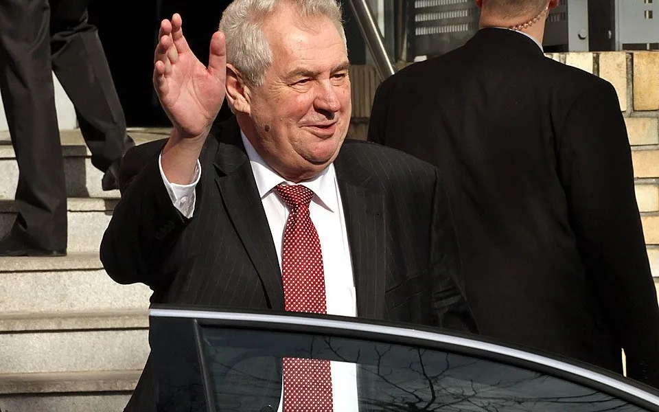 Prezident České republiky Miloš Zeman