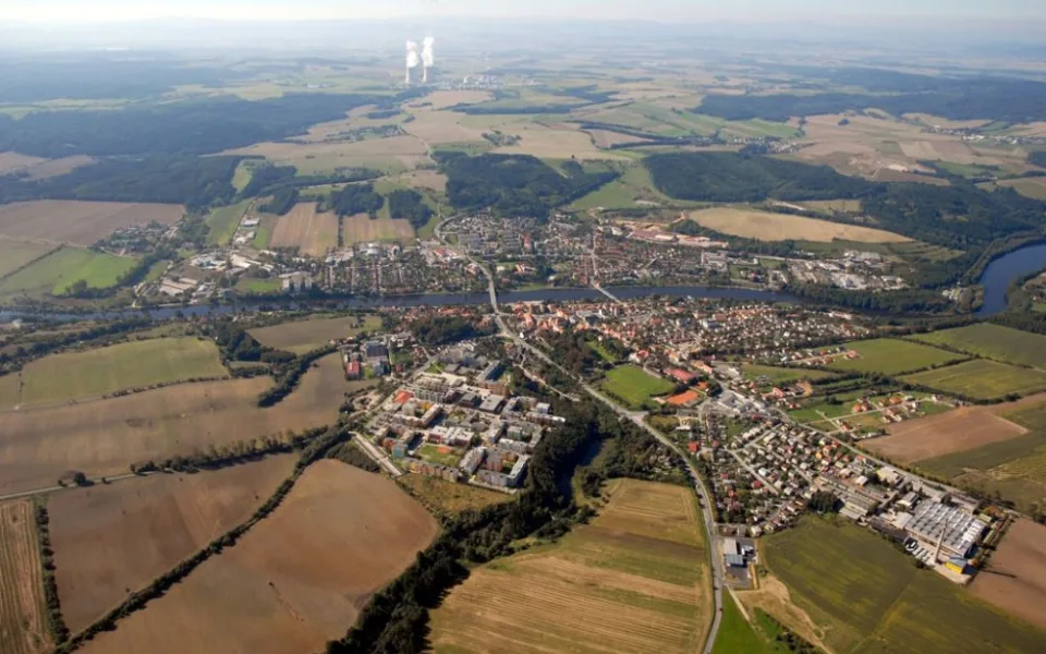 Nejvíce lidí v okolí elektrárny žije v Týně nad Vltavou