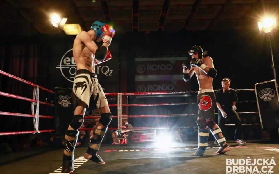 Mistrovství České republiky v muaythai v českobudějovické Gerbeře