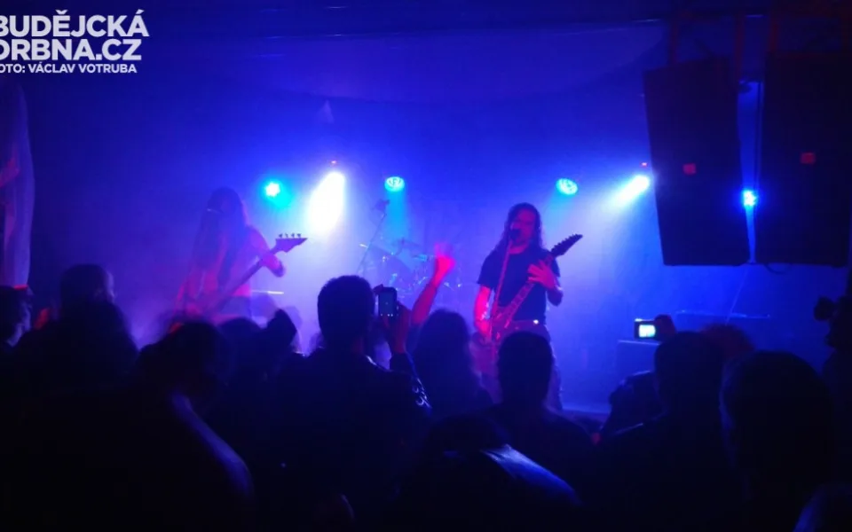 Koncert kapely Krabathor v Café Klubu Slavie