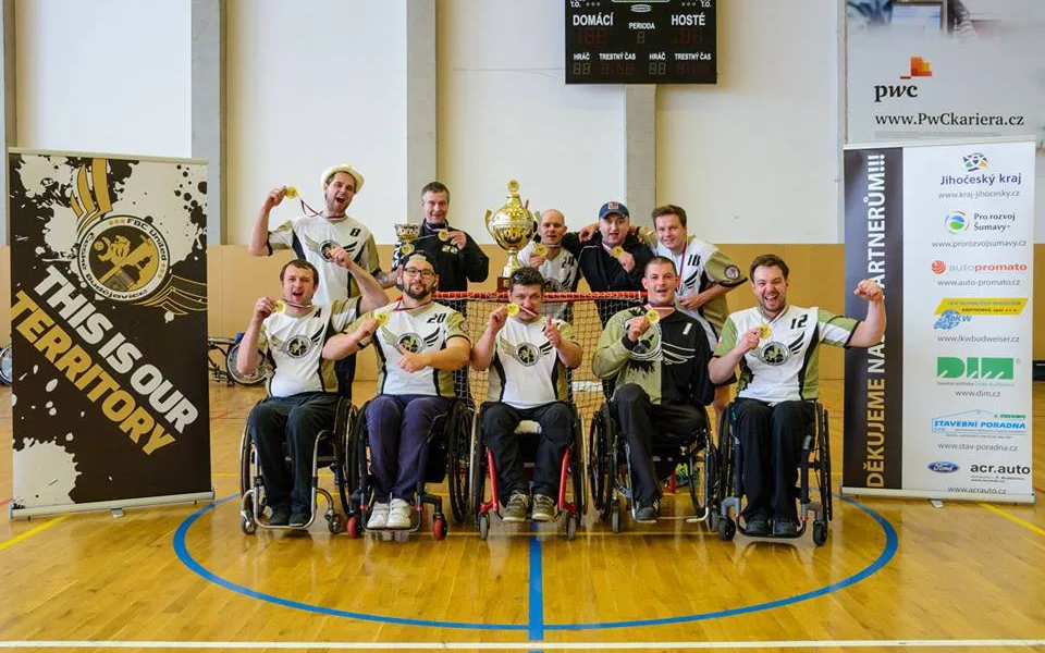 Vozíčkáři United se stali opět mistry republiky!