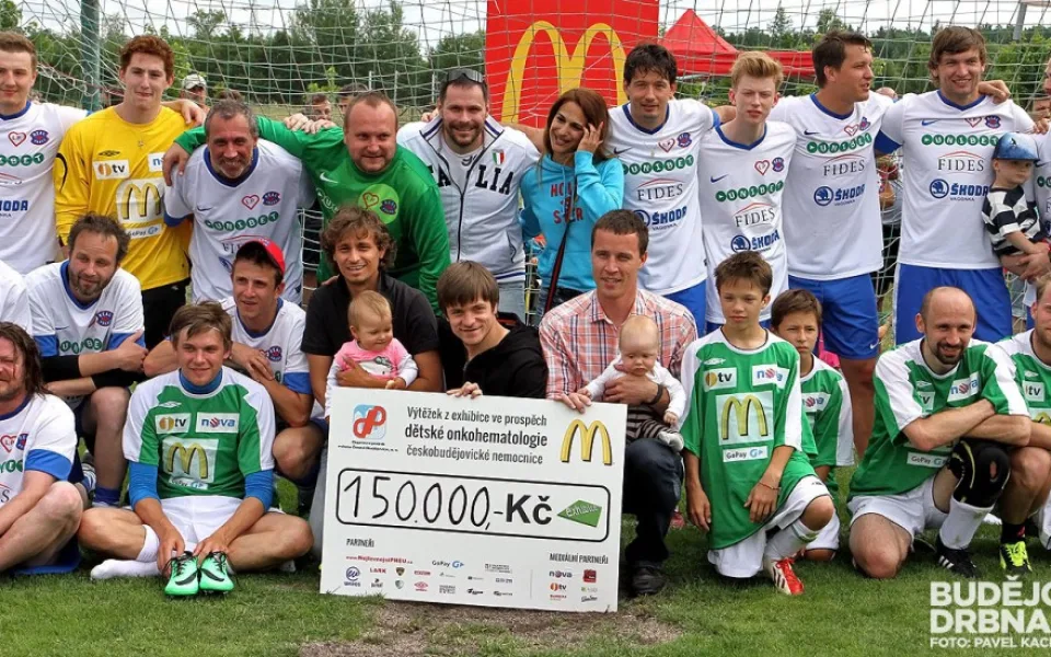 Fotbalová exhibice hvězd v roce 2014