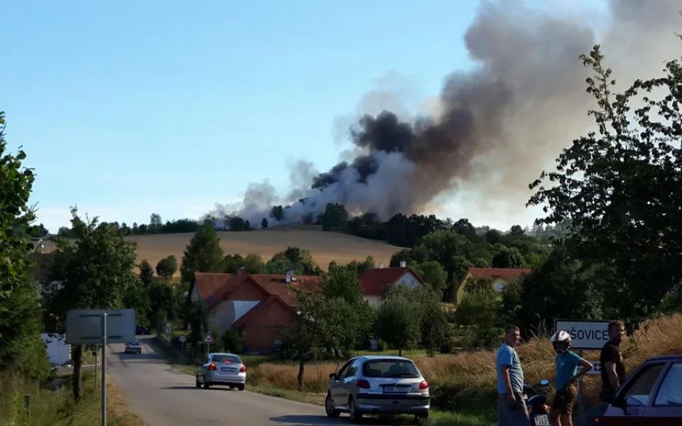 Požár v Nišovicích