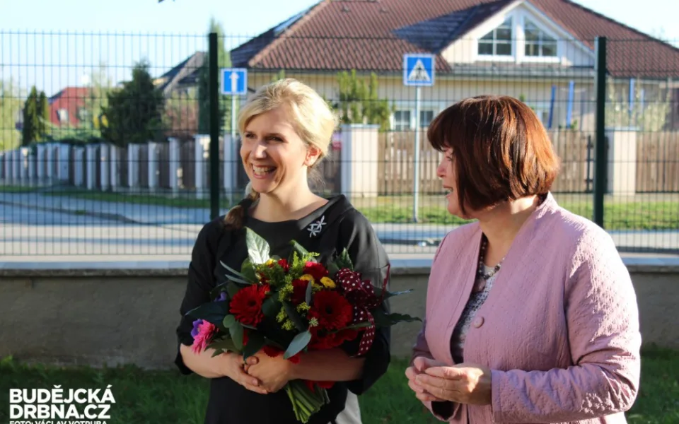 Ministryně školství na Zš Pohůrecká
