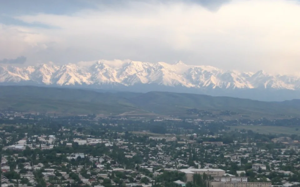 Město Oš je druhé největší v Kyrgyzstánu