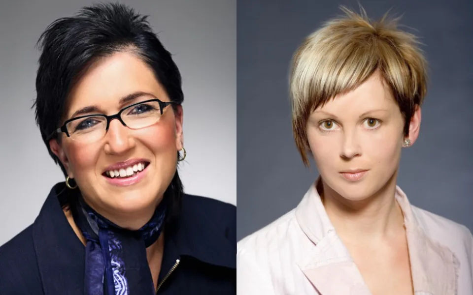 Michaela Bílá Čížková a Anna Větrovská
