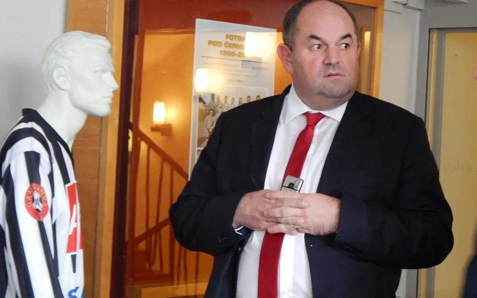 Šéf české kopané na výstavě o historii fotbalu