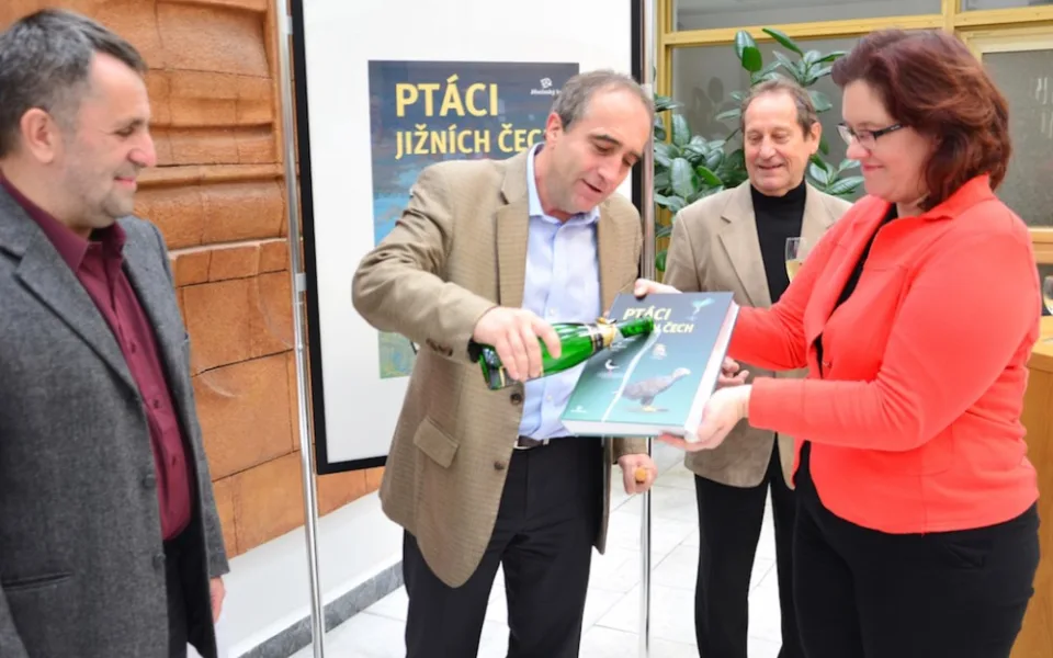 Křtění knihy Ptáci jižních Čech