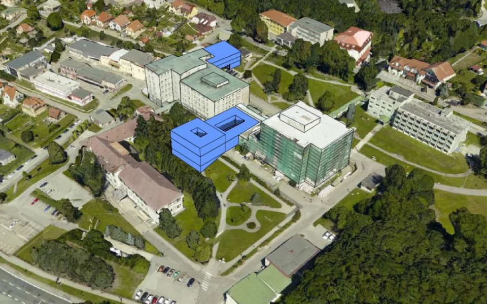 Nový pavilon Nemocnice Český Krumlov