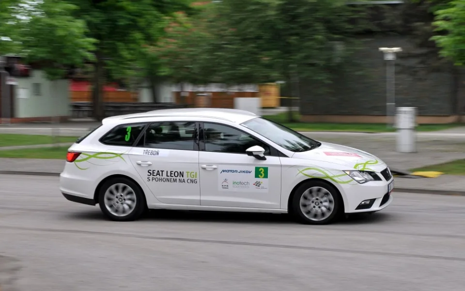 SEAT Leon ST TGI poháněný stlačeným zemním plynem