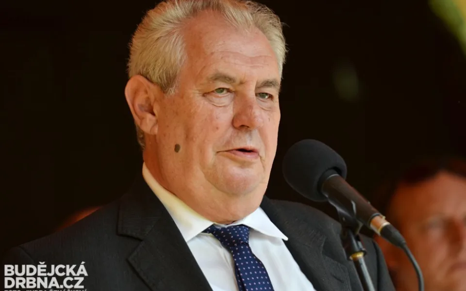 Prezident Miloš Zeman