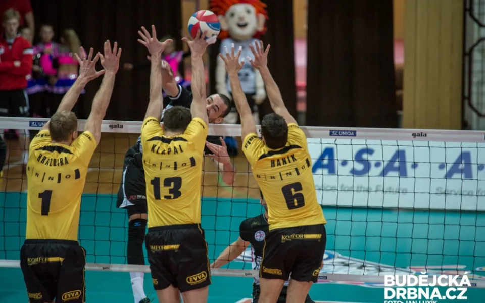 Volejbal Brno - VK České Budějovice