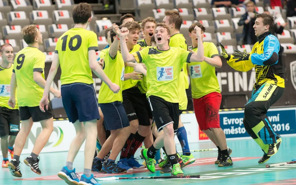 Hráči Střední průmyslové školy v Táboře