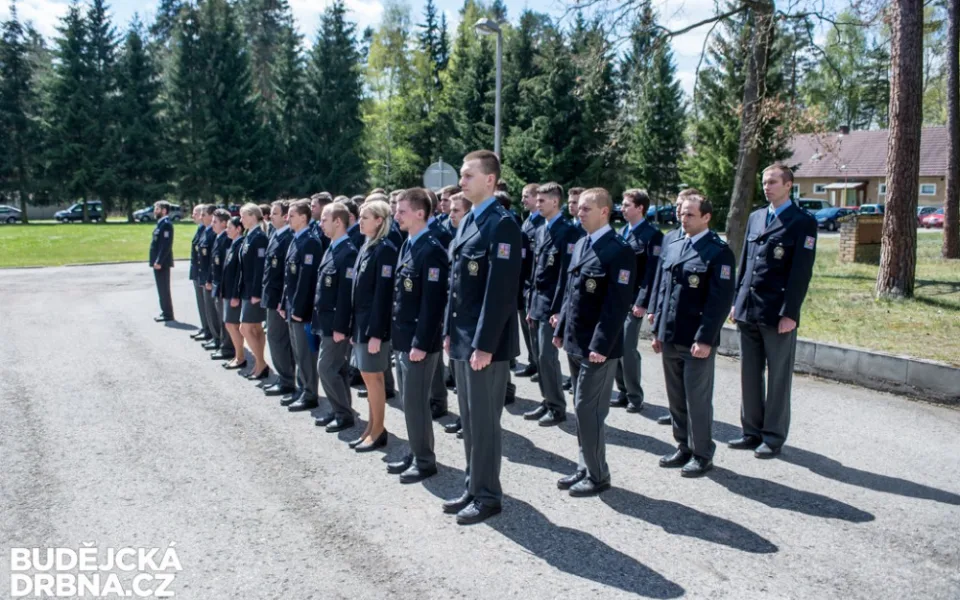 Uvedení nových příslušníků policie do služby