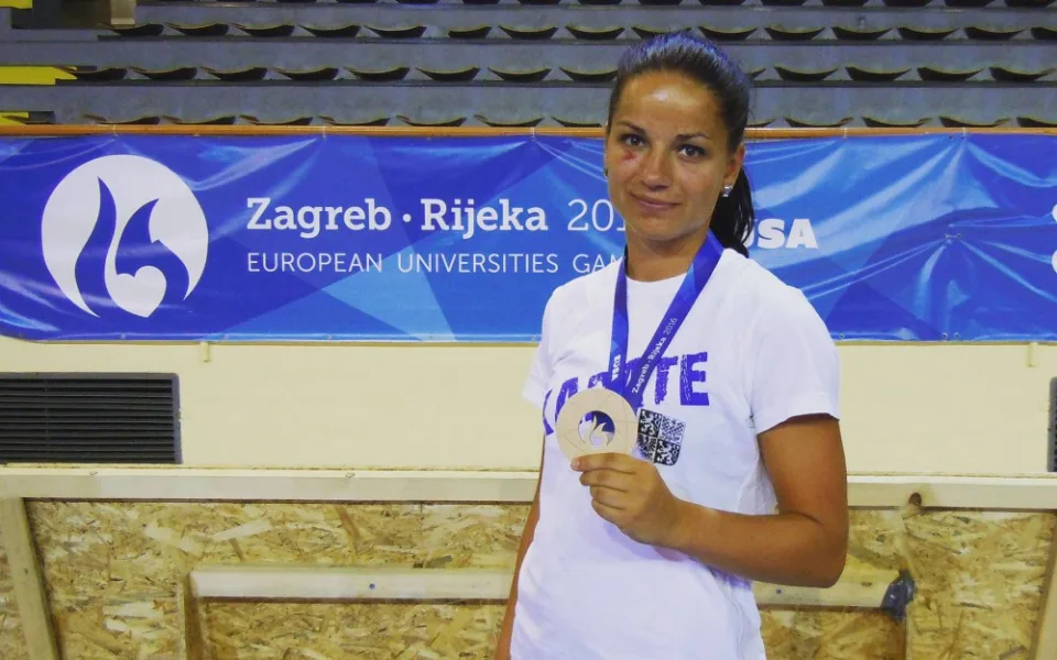Lucie Veithová vybojovala v Záhřebu bronzovou medaili