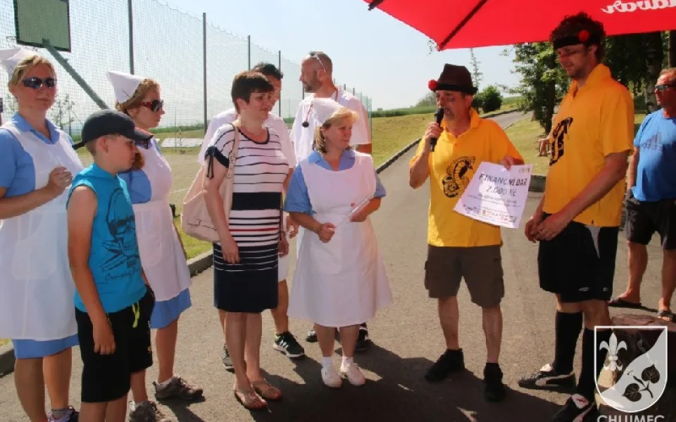 Sestřičky a dar pro českokrumlovskou nemocnici