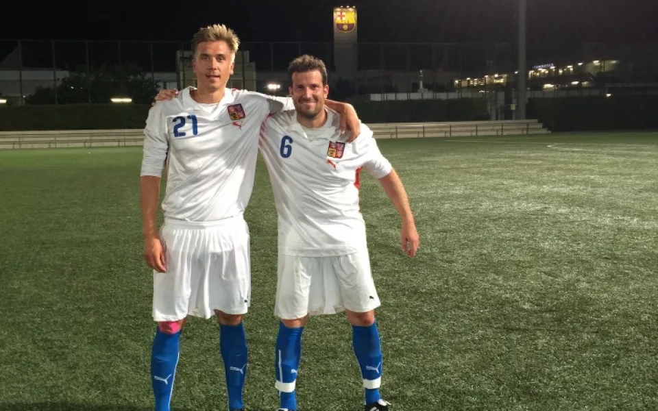 Roman Čapek (vlevo) a Ladislav Bernát