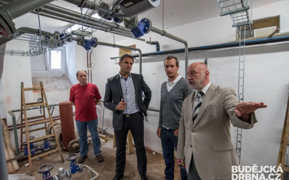 Rekonstrukce vytápění na Gymnáziu Jana Valeriána Jirsíka