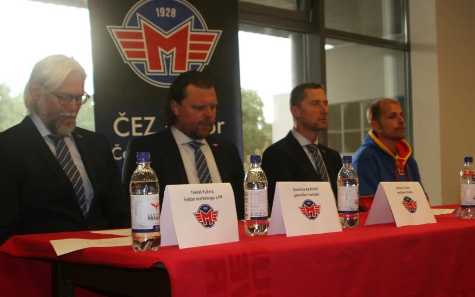 Tisková konference ČEZ Motor České Budějovice 2016