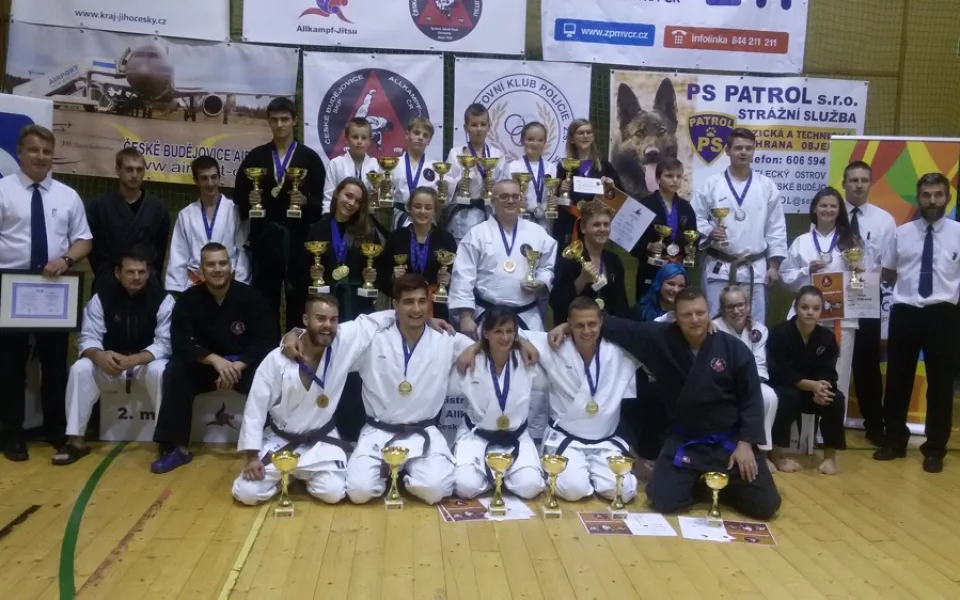 Úspěšní Jihočeši na evropském šampionátu v Allkampf-Jitsu