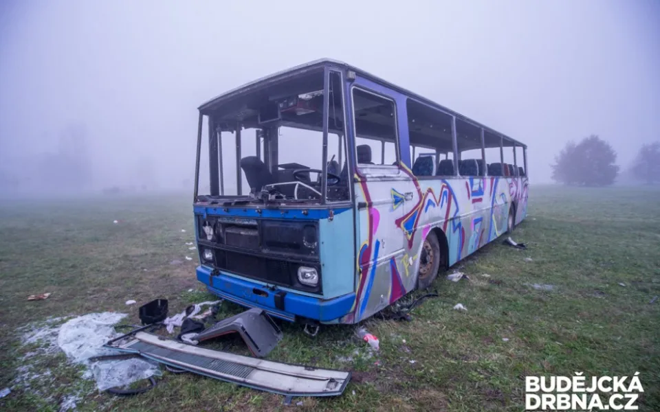 Odstavený autobus
