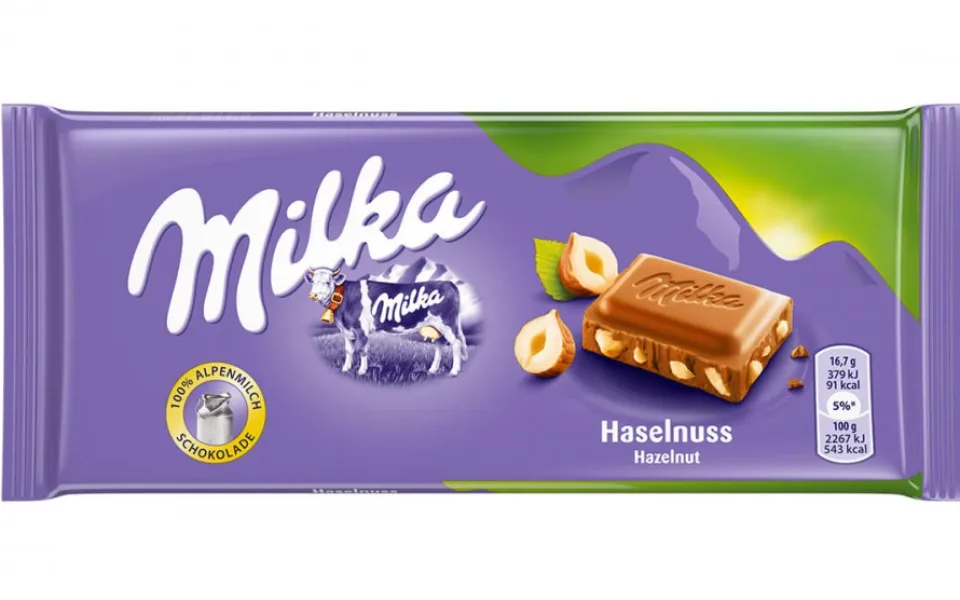 Milka lískooříšková