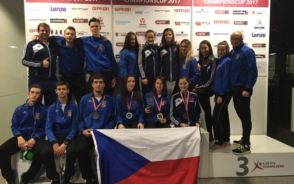 Zástupci TJ Karate v Rakousku