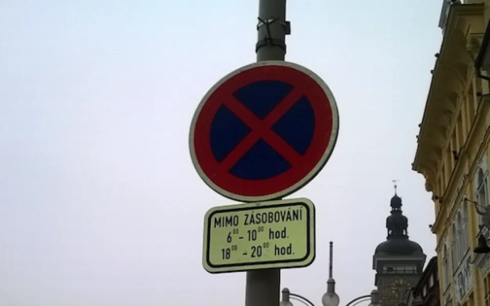 Nové značky na náměstí