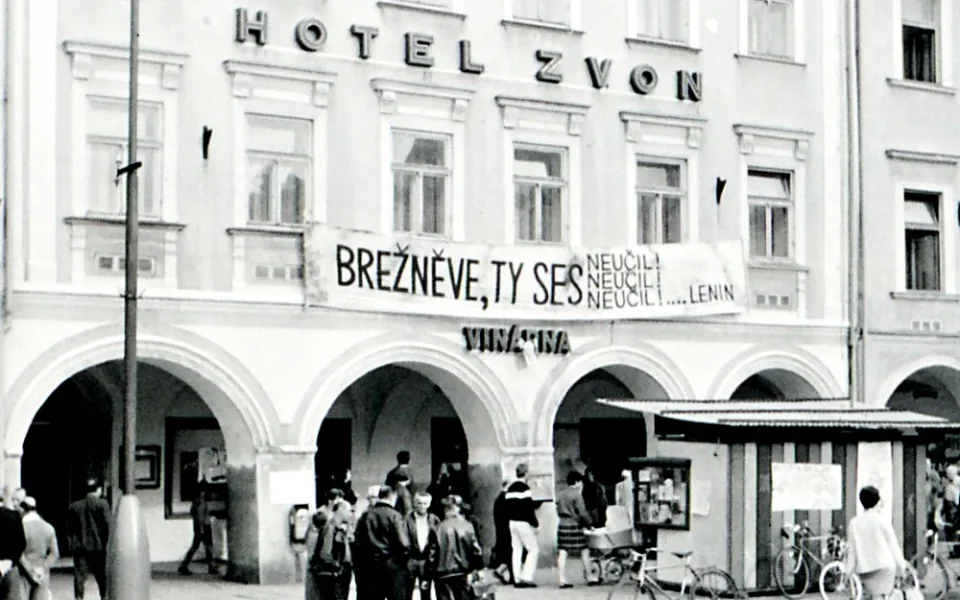 Hotel Zvon po 21. srpnu 1968.