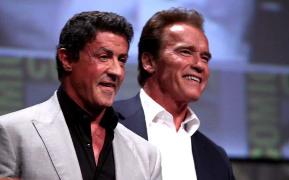Sylvester Stallone a Arnold Schwarzenegger