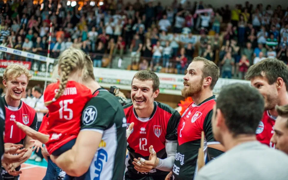 Radost po postupu VK České Budějovice do finále extraligy
