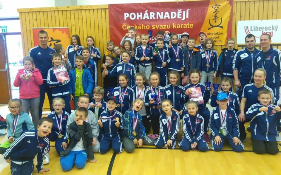 TJ Karate České Budějovice na Poháru nadějí