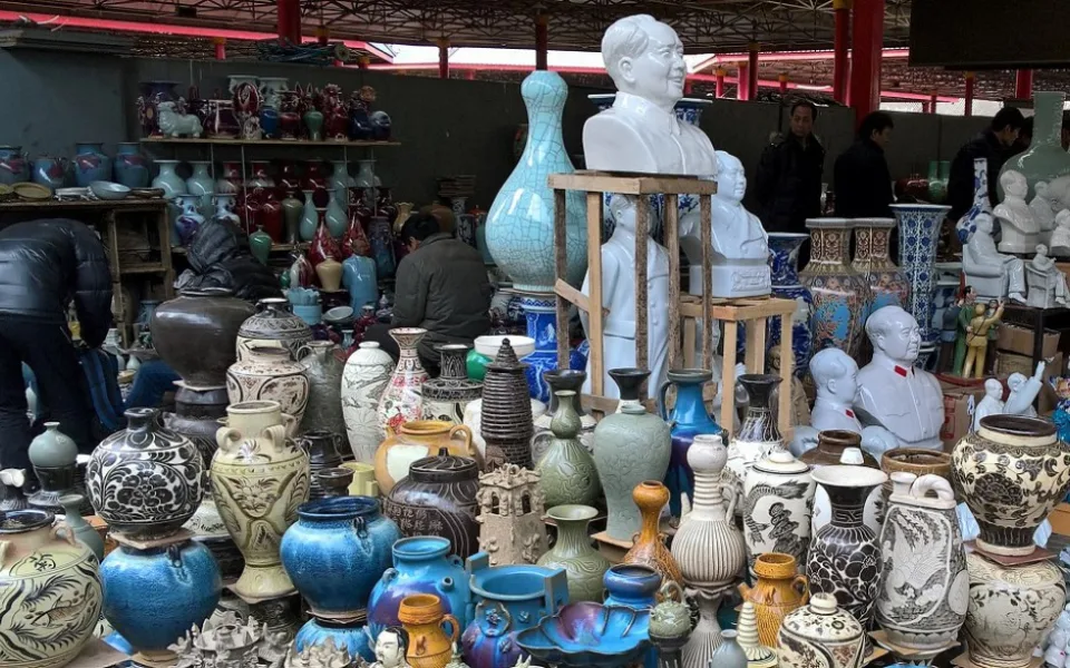 Peking - sběratelské trhy