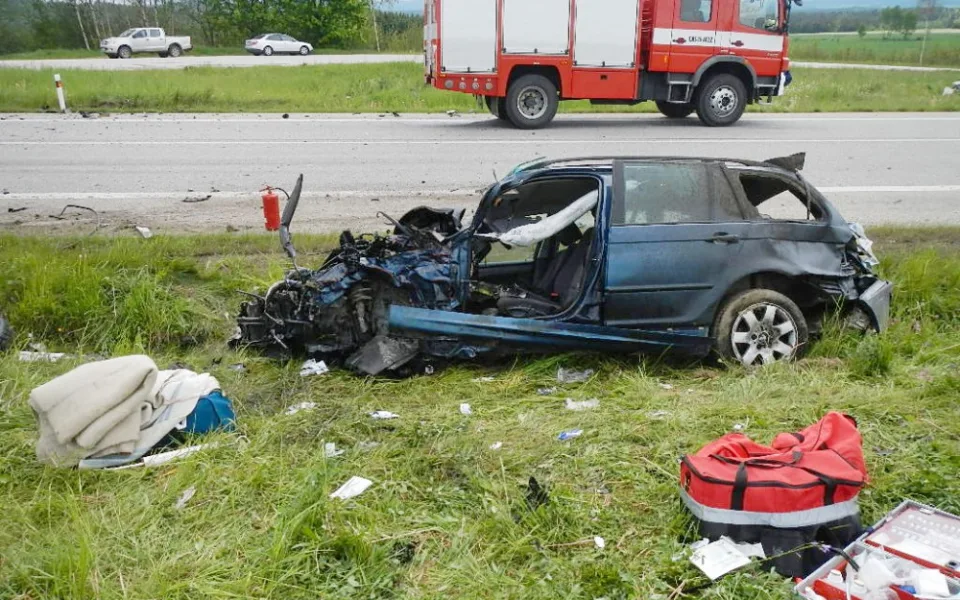 Tragická dopravní nehoda u Bujanova na Kaplicku.