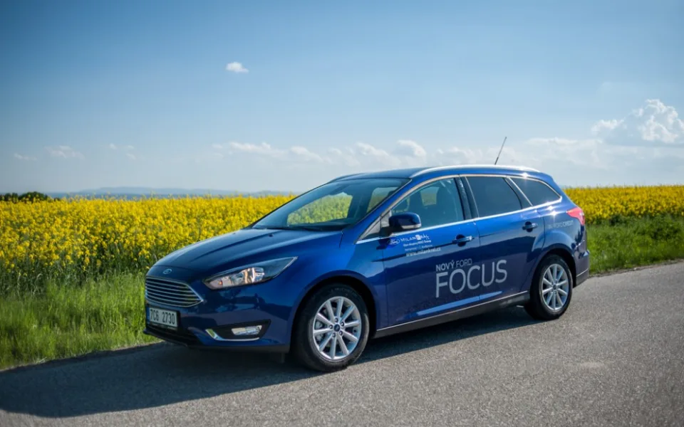 Ford Focus kombi v provedení Titanium 1.5 Duratorq TDCi.