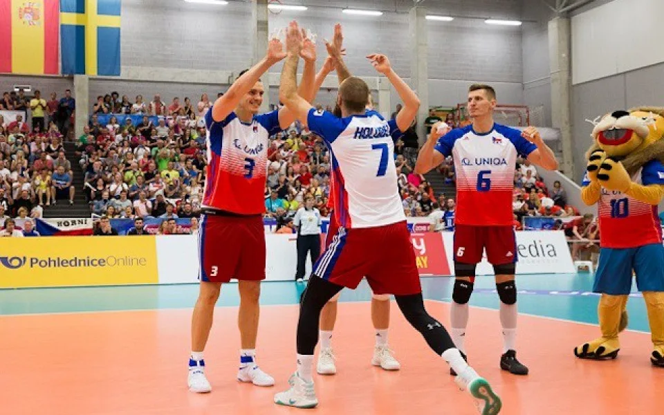 Česká volejbalová reprezentace.