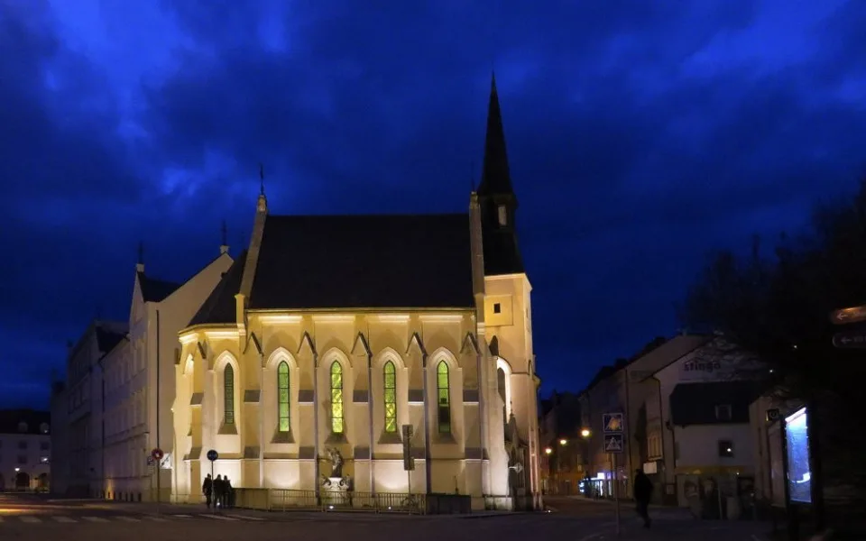 Noc kostelů v Českých Budějovicích.