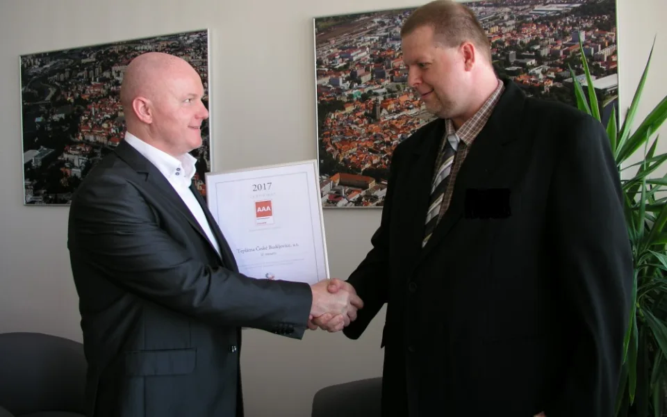 Certifikát AAA předání C