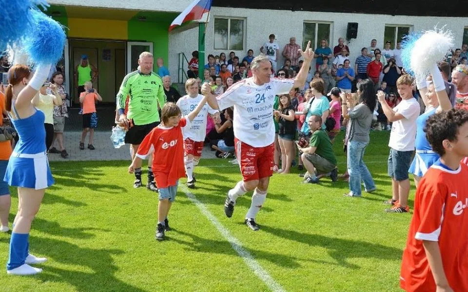 Sportovní odpoledne ve Strunkovicích nad Blanicí.