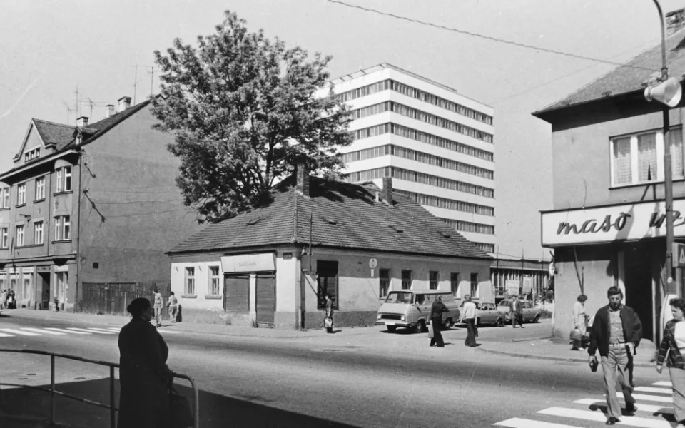 Lidická třída v roce 1978