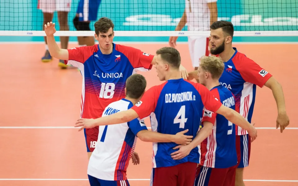 Česká volejbalová reprezentace.