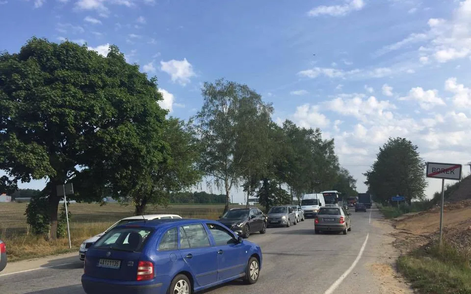 Uzavírka silnice I/3