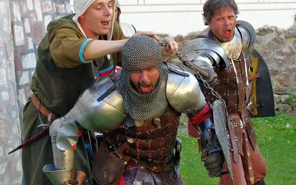 Skupina historického šermu Jindřich.