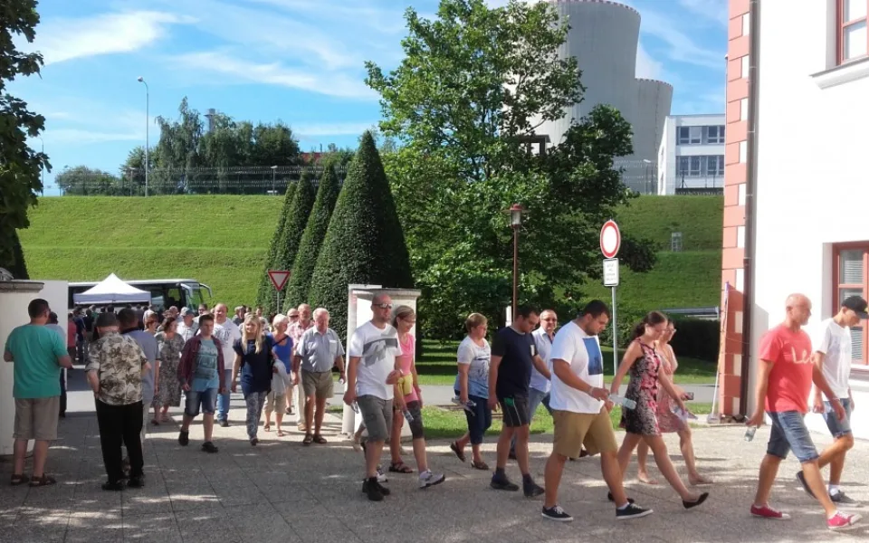 Nejvytíženější bylo temelínské infocentrum poslední červencovou sobotu během dne otevřených dveří, kdy si ho prohlédlo 1200 lidí