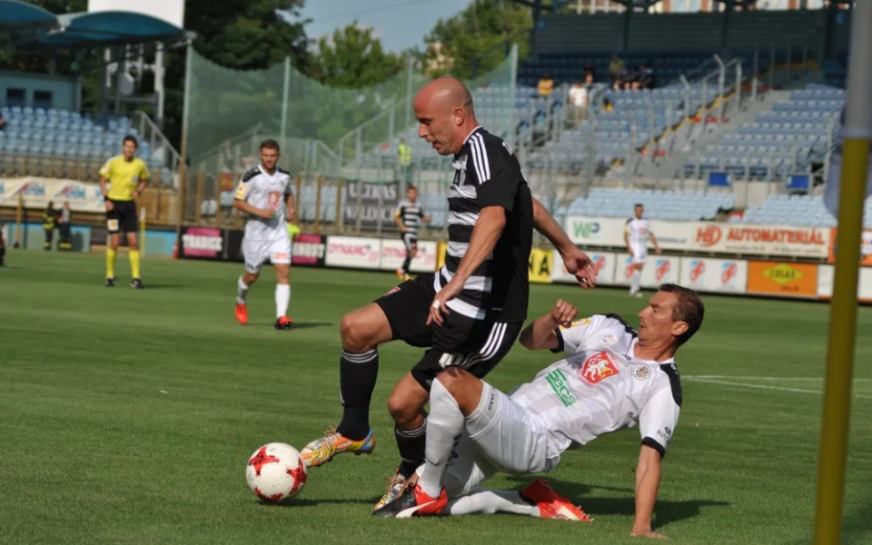 Ivo Táborský v akci.